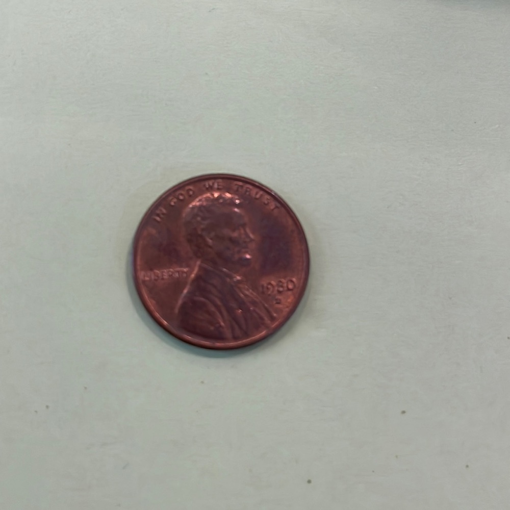 Rare 1980 D mint mark